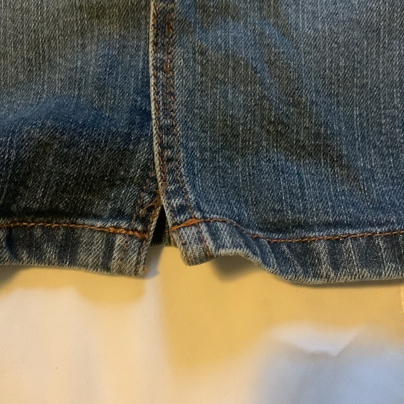Riders Copper Collection Denim MidRise Skirt Size 11/12 - Picture 4 of 7
